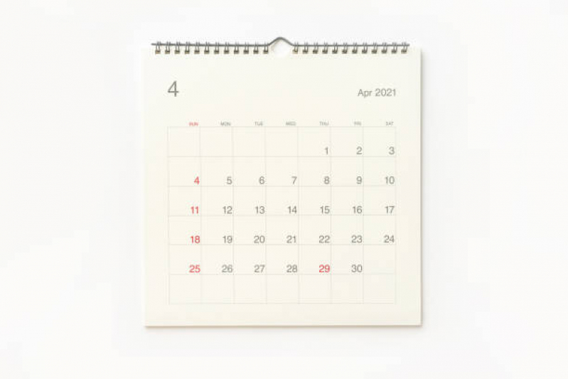 Calendário Personalizado para Geladeira Ceres - Calendários Personalizado para Mesa Anápolis