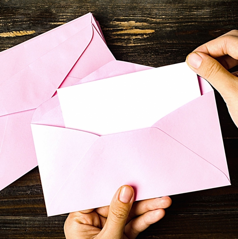 Envelope Carta Personalizado Scia - Envelope A4 Personalizado Empresa