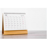calendário para mesa personalizado comprar Ipameri