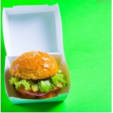 embalagem hambúrguer personalizada Catação
