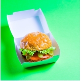 fábrica de embalagem hambúrguer personalizada Hidrolândia